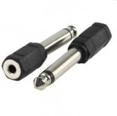 Cabluri si conectica - Adaptor jack mama 3.5mm / jack tata mono 6.3mm