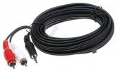 Cabluri si conectica - CABLU 2RCA TATA/JACK T ST.3,5MM 5M CABLE-458/5 5844284
