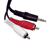 Cabluri si conectica - CABLU 2RCA TATA/JACK T ST.3,5MM CABLE-458/1.5 143285    `