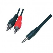 Cabluri si conectica - Cablu 3.5mm 2rca tata/jack tata stereo 3m
