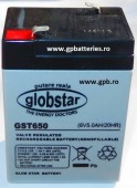 Componente electronice - Acumulator plumb acid 6V 5Ah,GLOBSTAR GST650