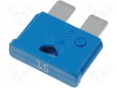 Componente electronice - Siguranta auto15A albastra