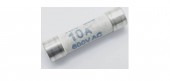 Componente electronice - Siguranta fuzibila ceramica 10A 600V AC 6.3x25.4MM