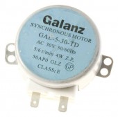 Piese pentru cuptoare microunde - Motor platan GAL-5-30TD,SM-16T 30V 5-6ROT.4W GALANZ 